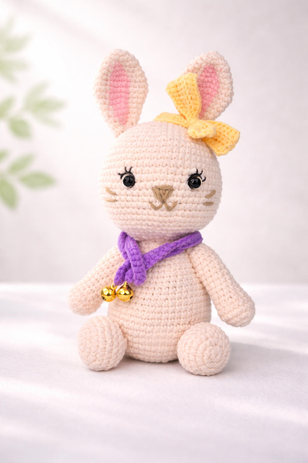 Crochet rabbit workshop sample